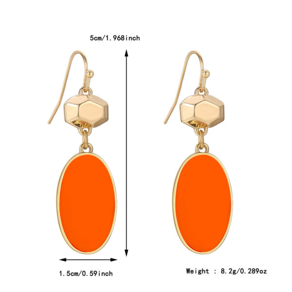 02404b45-ec65-4190-b914-307b96081c83.jpg Colorful Flower Stud Earrings European And American Summer High Sense