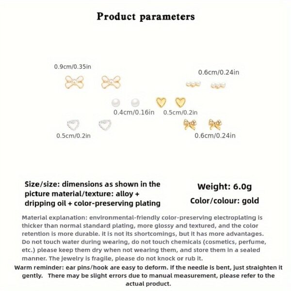 3172e543-540f-4736-82bc-6dc239fafaec.jpg 6-piece Set Of High-end And Simple Stud Earrings