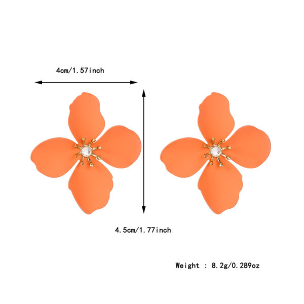 44fafd3a-5f0f-4829-abbf-4533bf803427.jpg Colorful Flower Stud Earrings European And American Summer High Sense