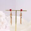 58bcb631-2530-4046-a7cc-5e5536f2ae77.jpg Gold-plated Diamond Tassel Earrings Eardrops Jewelry For Women