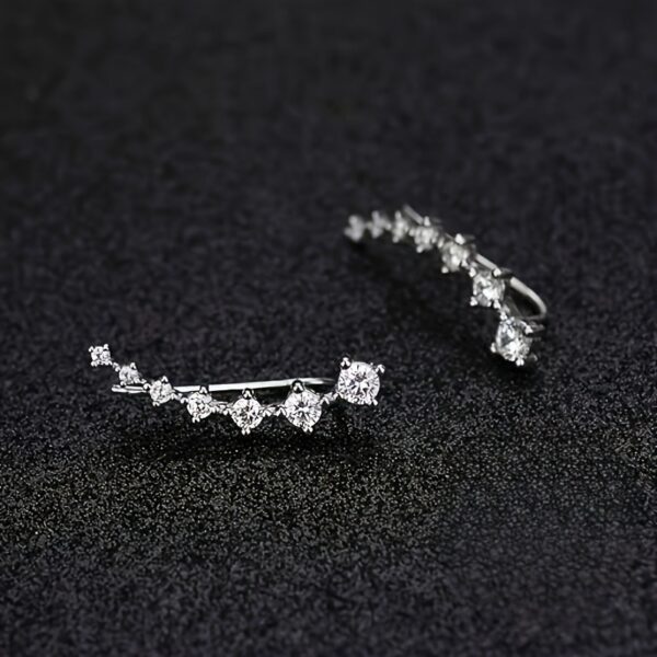 Earrings, With Ingenuity Revealed In The Flowing Luster, Light Up The Earlobes And Add The Finishing Touch To The Overall Look.