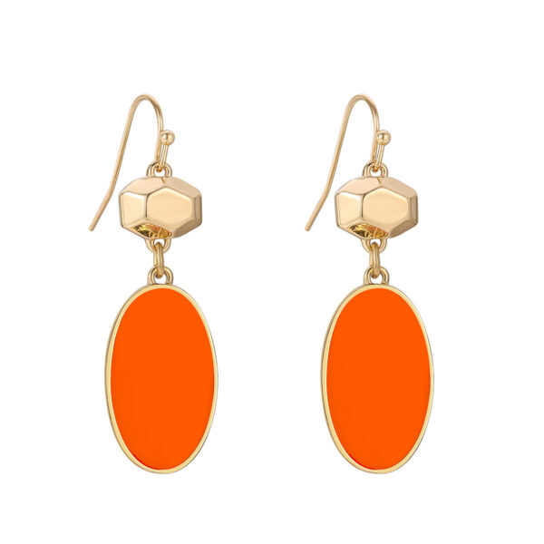 abca68bf-788f-4fc2-a24e-0d00de12589a.jpg Colorful Flower Stud Earrings European And American Summer High Sense