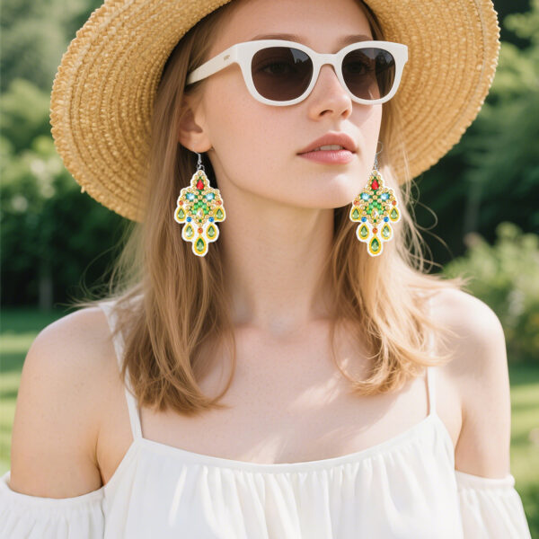 bbfaf13c-038a-429d-9e5c-79954c50df55.jpg 20 Pairs Rhinestones Painting Earrings Making Kit