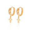 c0435180-5b65-4bd5-b63a-fbaba77695ed.jpg Popular Multi-style Design Gold-plated Ornament Cross Earrings