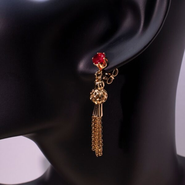 c9319fd0-9bb8-45d0-93de-d4cb19d746a0.jpg Gold-plated Diamond Tassel Earrings Eardrops Jewelry For Women