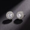 e22d5ad9-934f-4866-8945-44e69764031a.jpg 1 Pair Hip Hop Wedding Zircon Stud Earrings,Sparkling,Unisex,Daily Accessories And Women's Jewelry